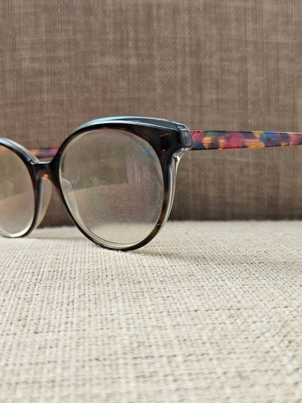 Jean Lafont Paris Women Eyeglasses CAPRI 675 Brown Tortoise Eyewear Made France - Picture 3 of 12